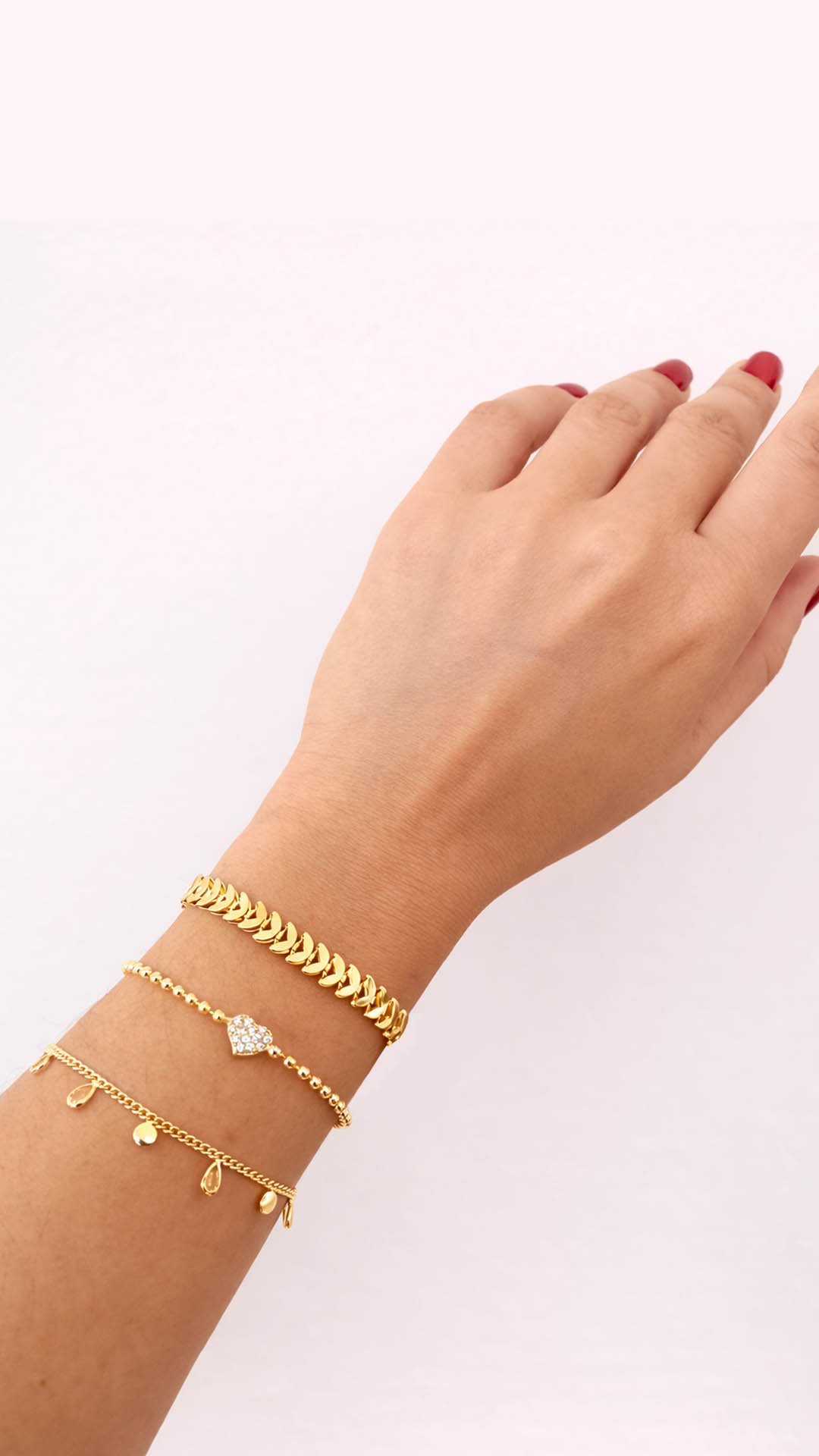 Semijoias Doratta folheadas a ouro